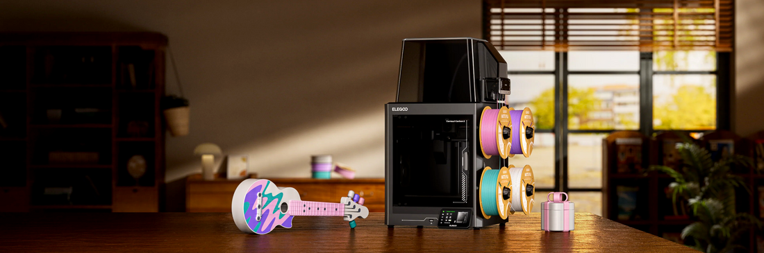 The Magic of Multicolor: A Deep Dive into the Elegoo Centauri Carbon 2 and CANVAS System