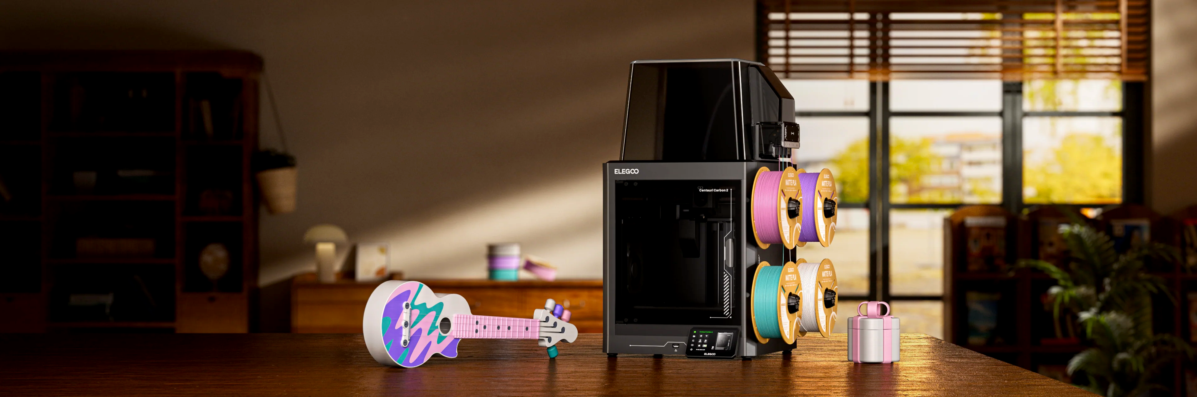 The Magic of Multicolor: A Deep Dive into the Elegoo Centauri Carbon 2 and CANVAS System
