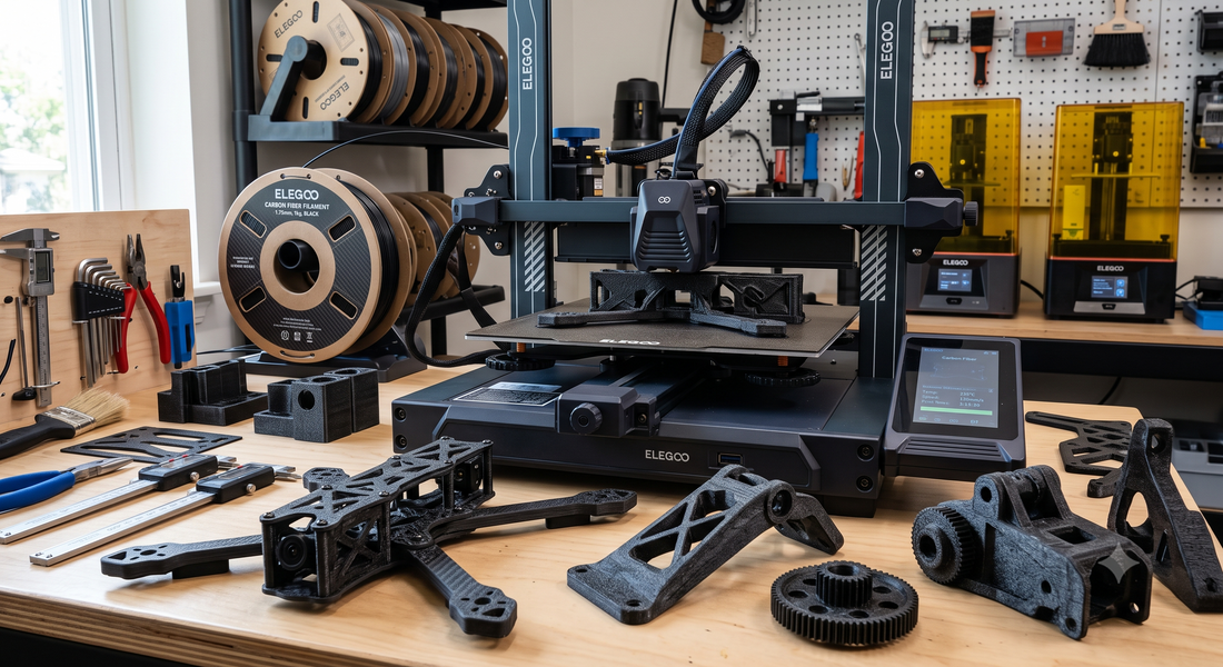 How to Print Carbon Fiber Filaments in SA: The Ultimate Guide to PLA-CF & PETG-CF