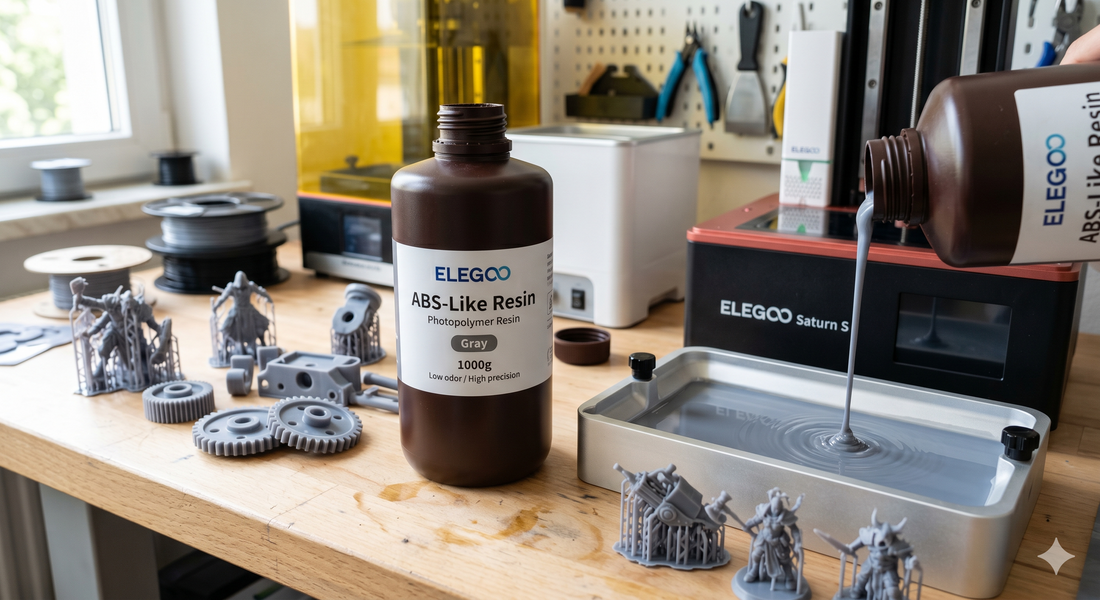 Exploring Engineering-Like Resins: When to Use Elegoo ABS-Like and Thermochromic Resins