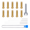 Neptune 4 Plus/4 Max Multi-Size Brass Nozzle Kit